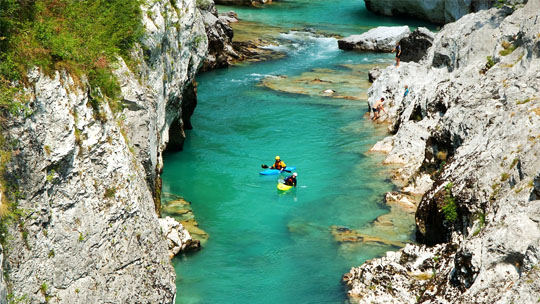 Soča river & gorge